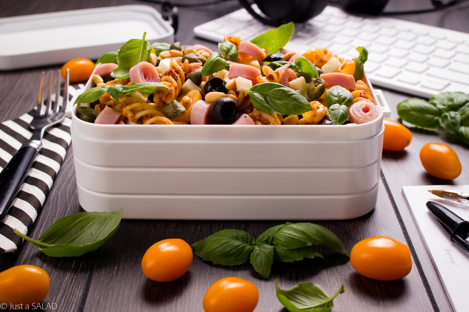 Lunchbox w stylu włoskim